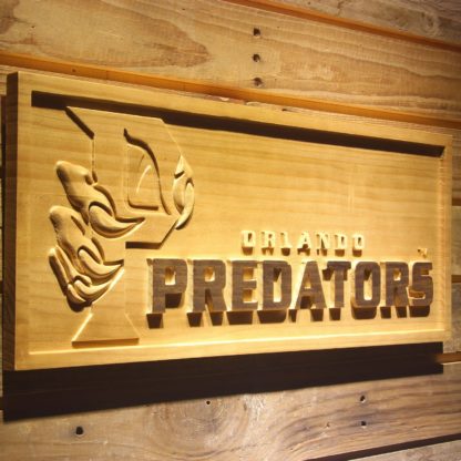 Orlando Predators Wood Sign - Legacy Edition neon sign LED