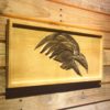 Baltimore Ravens 1996-1998 Raven Head Wood Sign - Legacy Edition