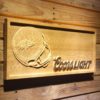Baltimore Ravens Coors Light Helmet Wood Sign