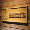 Beck`s Wood Sign