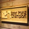 Beer Pong Champion Wood Sign