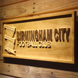 Birmingham City Football Club Wood Sign neon sign LED