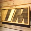 BMW M Series Wood Sign