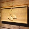 Boston Red Sox 2 Wood Sign