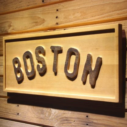 Boston Red Sox 1938-1968 Wood Sign - Legacy Edition neon sign LED