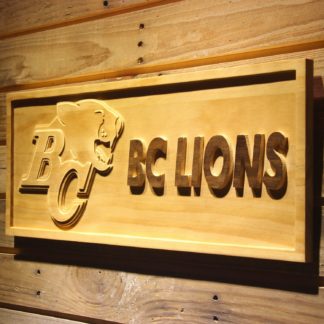 British Columbia Lions Wood Sign - Legacy Edition neon sign LED