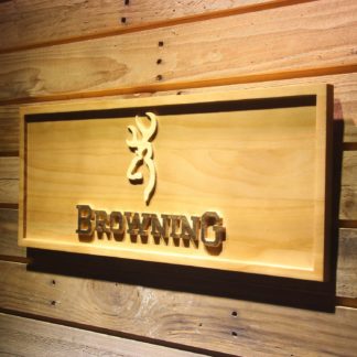 Browning Wood Sign neon sign LED
