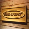 Bud Light Horizontal Wood Sign