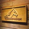 Budweiser Horse Wood Sign