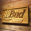 Budweiser NASCAR Wood Sign