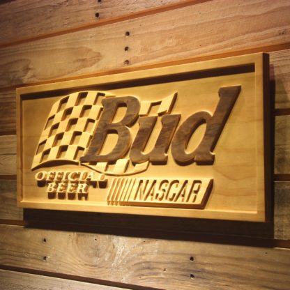 Budweiser NASCAR Wood Sign neon sign LED