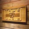 Budweiser True Music Wood Sign