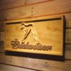 Budweiser Woman`s Silhouette Wood Sign