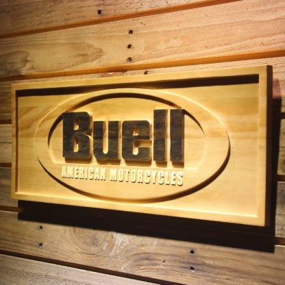 Buell Wood Sign neon sign LED