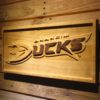 Anaheim Ducks Wood Sign