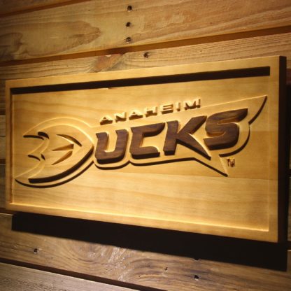 Anaheim Ducks Wood Sign neon sign LED