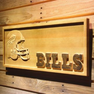 Buffalo Bills Helmet Wood Sign neon sign LED