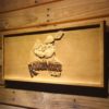 Calgary Roughnecks Wood Sign