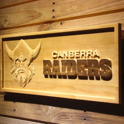 Canbera Raiders Wood Sign neon sign LED