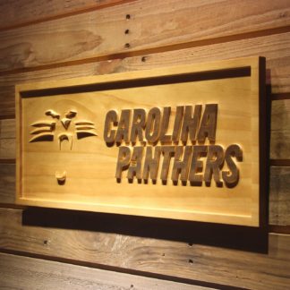 Carolina Panthers Wood Sign - Legacy Edition neon sign LED