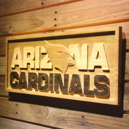 Arizona Cardinals 1994-2004 Wood Sign - Legacy Edition neon sign LED