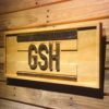 Chicago Bears George S. Halas Memorial Wood Sign