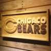 Chicago Bears Wood Sign