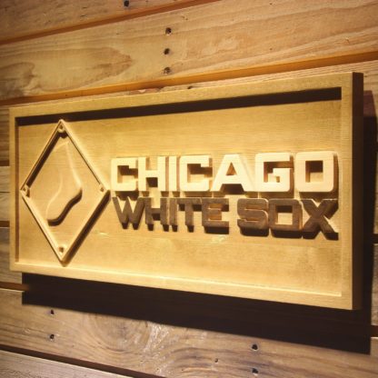 Chicago White Sox 5 Wood Sign neon sign LED