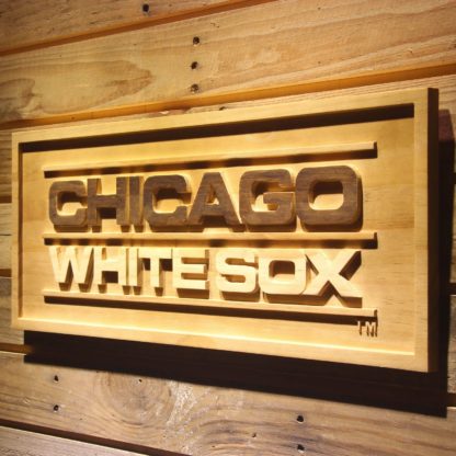 Chicago White Sox 1976-1990 Wood Sign - Legacy Edition neon sign LED