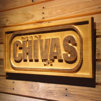 Chivas Regal Life Wood Sign neon sign LED