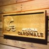 Arizona Cardinals Helmet Wood Sign