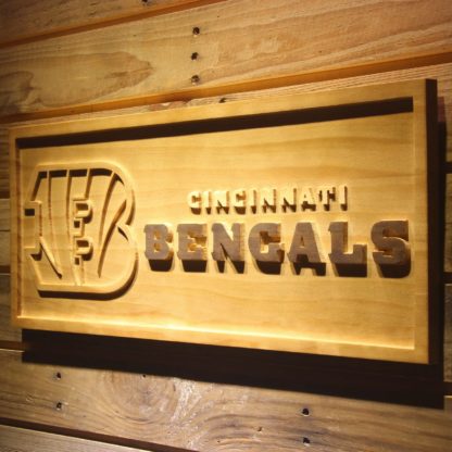 Cincinnati Bengals Wood Sign neon sign LED