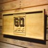Cleveland Browns 60th Anniversary Logo Wood Sign - Legacy Edition