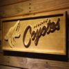 Arizona Coyotes Wood Sign - Legacy Edition