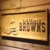 Cleveland Browns Wood Sign