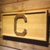Cleveland Indians 1917-1918 Wood Sign - Legacy Edition