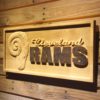Cleveland Rams 1941-1942 Wood Sign - Legacy Edition
