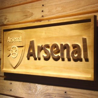 Arsenal FC Wood Sign neon sign LED