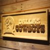 Dallas Cowboys Badge Wood Sign