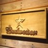 Dallas Cowboys Budweiser Wood Sign