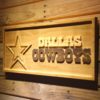 Dallas Cowboys Wood Sign