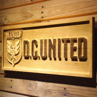 DC United Wood Sign - Legacy Edition neon sign LED