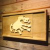 Denver Broncos 1962-1965 Helmet Logo Wood Sign - Legacy Edition