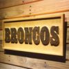 Denver Broncos 1968-1996 Logo Wood Sign - Legacy Edition