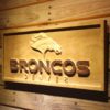 Denver Broncos Wood Sign