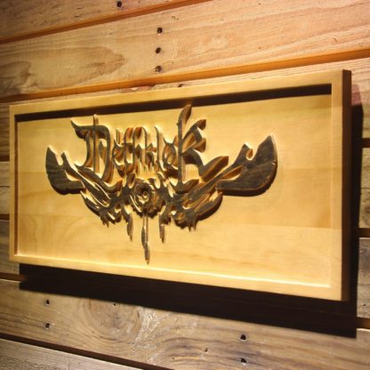 Dethklok Wood Sign neon sign LED