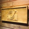 DJ Turntable Wood Sign
