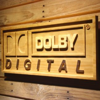 Dolby Digital Wood Sign neon sign LED