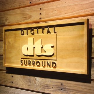 dts Digital Surround Wood Sign neon sign LED