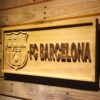 FC Barcelona Wood Sign